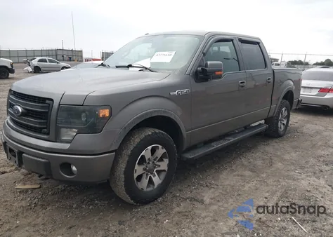 2013 Ford F-150 Fx4 из США, поврежденный, VIN 1FTFW1EF9DKE59484